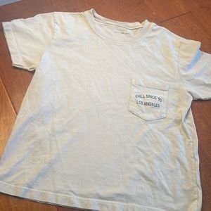 Brandy Melville chill since pocket tee- like new. One size